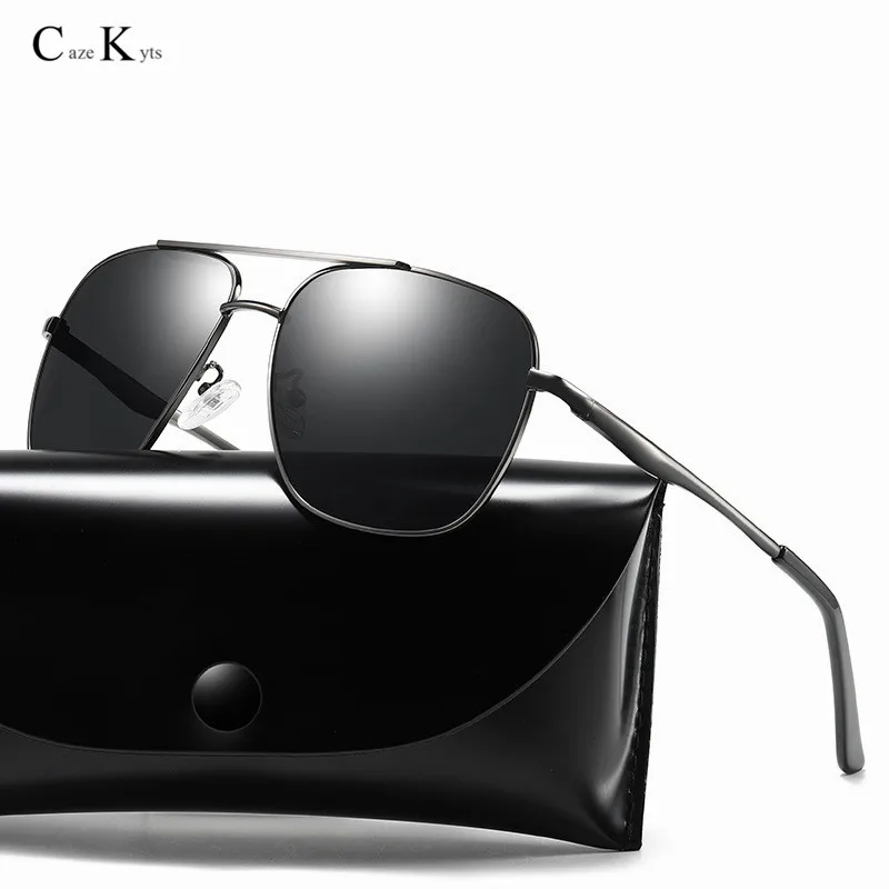 

Caze Kyts Classic Men Retro Shades Brand Designer Sunglasses UV400 Eyewear Accessories Male Sun Men Polarized Sunglasses NEW