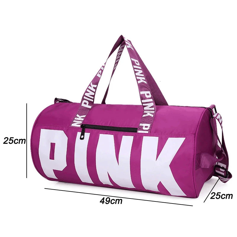 New Fashion Travel Bag Luggage Cubes Travelling Shoulder Bags Nylon Pink Man Sport Bag For Gym Women Large Travel Bag Organizer