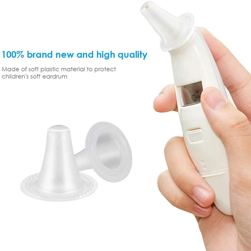 

100pcs Non-contact Thermometer Ear Thermometer Earmuffs Cover Braun Universal Favors Replacement Lens Filters Probe Cover A80