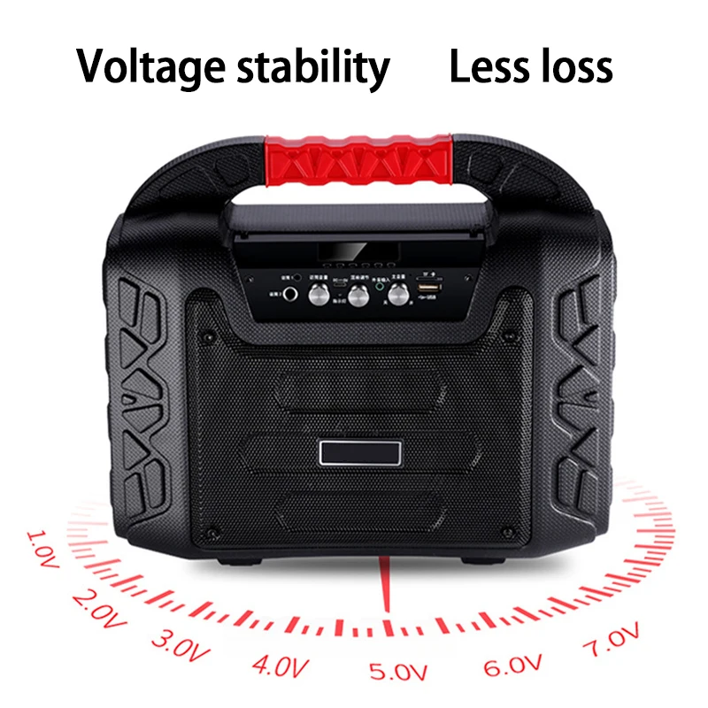 Громкий стерео Bluetooth динамик сабвуфер с супер басами беспроводные колонки