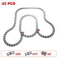 48pcs train track