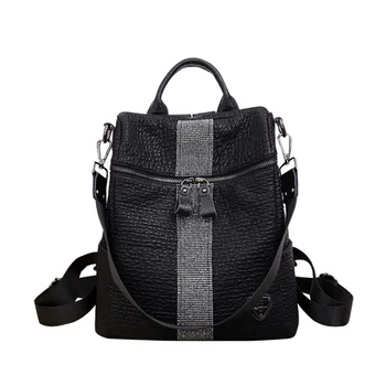 

MIWIND Women Backpack Genuine Leather ather Backpacks Softback Bags Brand Name Bag Casual Backpacks Girls Backpack LSJ151
