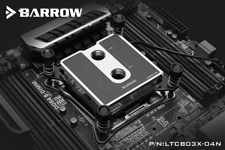 Курган X99 платформа выделенный реактивный Тип водный канал cpu насадка для водяного кулера X299 тепловыделение LTCP03X-04N