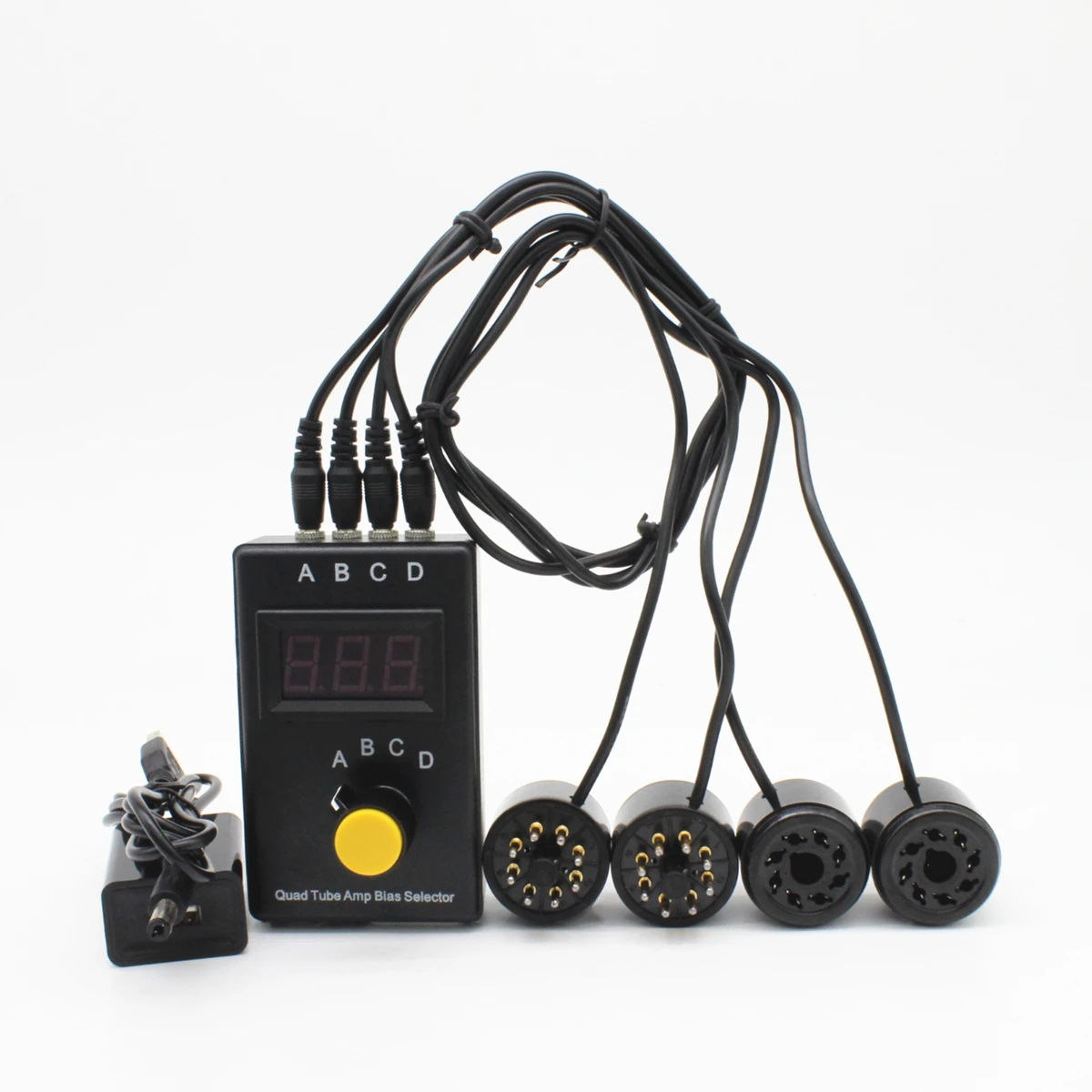 Test EL84 6BQ5 EL34 KT88 7591 7591A 6P14 6L6 6CA7 6V6 5881 6550 KT66 KT100 KT120 Vacuum Tube Tester Amplifier Bias mA Version T1