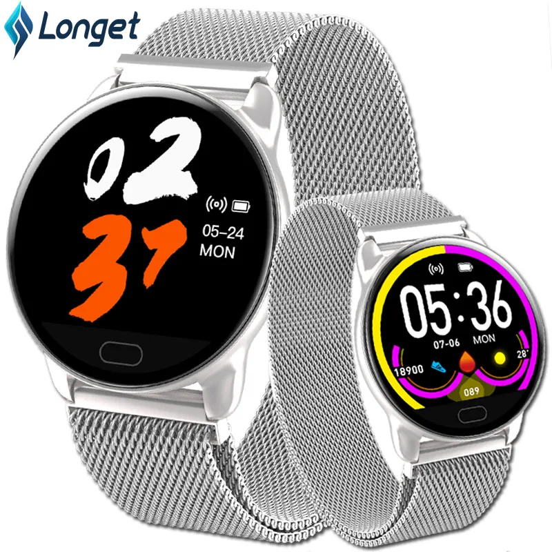 

Longet K9 Fitness Tracker Smart Watch IPS color Weather Forecast with Heart Rate Sleep Monitoring Sport smartwatch for Women Men