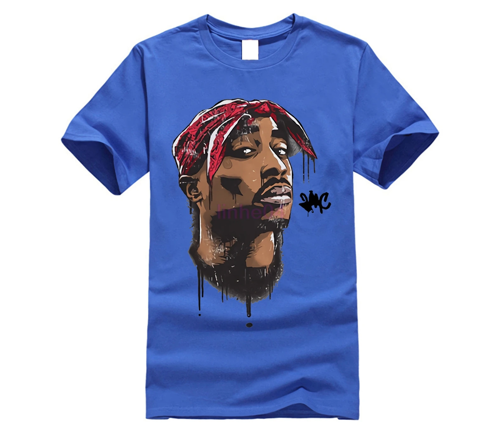 Tupac хип-хоп рэпперская Футболка Мужская модная футболка с принтом 2pac белые футболки с круглым вырезом для мужчин