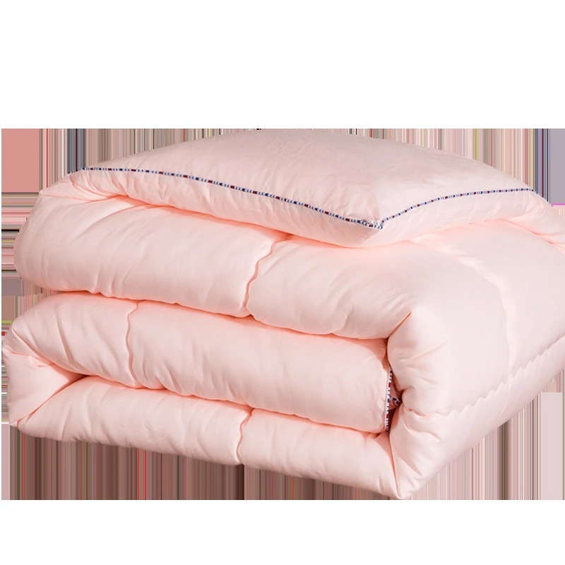 Skup King Size 220x240cm 4kg tkaniny z czystej bawełny zima kołdra kołdra kołdra wypełnienie pióro drukowane 100% miękka zewnętrzna pokrywa