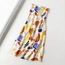 AOEMQ юбки богемные морские юбки для вечеринок цветочный принт размера плюс короткие юбки летние Shein Steetwear женская одежда