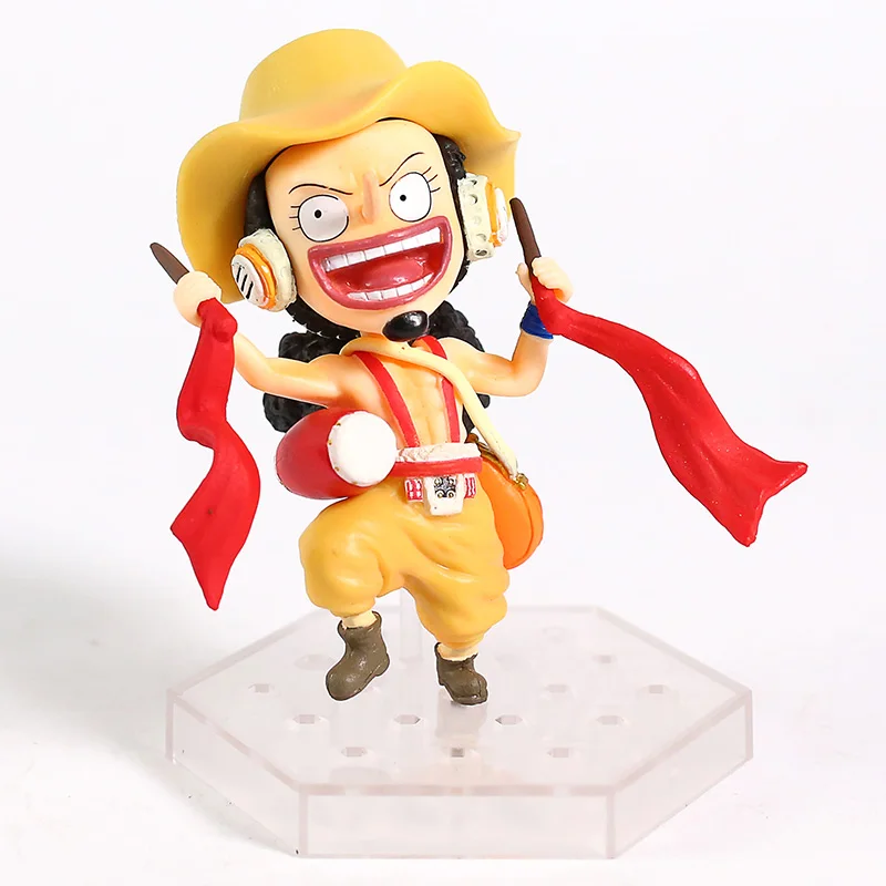Одна деталь Луффи Зоро Sanji Nami Usopp Робин Чоппер Фрэнки Брук Новый год Дракон танцы версия. ПВХ Фигурки игрушки куклы 10 шт./компл