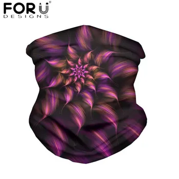 

FORUDESIGNS 3D Flower Floral Print Balaclava Face Scarf Outdoor Dustproof Mouth Masks for Women Festival Decor Bandana Wristband