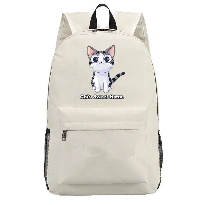 Чи сладкий дом Mochila студенческий рюкзак на плечо дорожная школьная сумка для подростков Повседневная Холщовая Сумка для ноутбука - Цвет: M