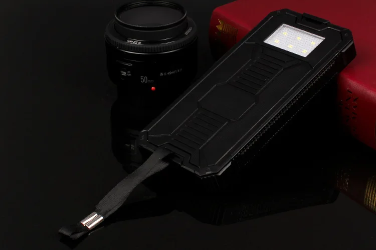 Solor Power Bank 30000mAh Powerbank External Battery Portable Fast Charger for All Smartphone with Solar Panel charger bank