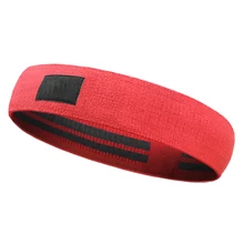 Хип сопротивление группа Нескользящие приседания бедра подруливающая петля для попа упражнений фитнеса