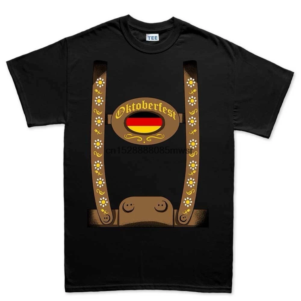 2019 модная летняя футболка костюм Октоберфест пиво Мужская футболки | одежда