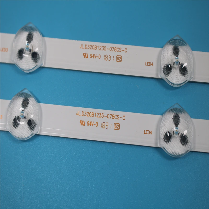 Polegada Led Backlight Strip Substituição para Vestel 32d1334db Ves315wndl01 Ves315wnds2d-r02 Ves315wnda-01 11-leds 574 mm Peças x 32 - Imagem 4