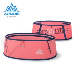 AONIJIE Running Belt Hydration Waist Pack Ultralight Waist Bag Phone Holder For Outdoor Trailing Running Camping Hiking W8101