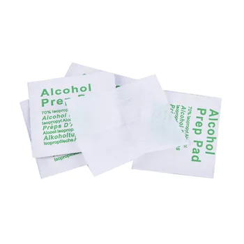 

100pcs Disposable Sterilization Isopropyl Alcohol Alcohol Swabs Pads Wet Wipes Tissue Sterilization Cleaning
