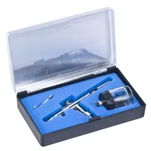 Поставка 0 5 мм конический рот 22CC под высоким потоком движения двойная действующая воздушная щетка TD-182