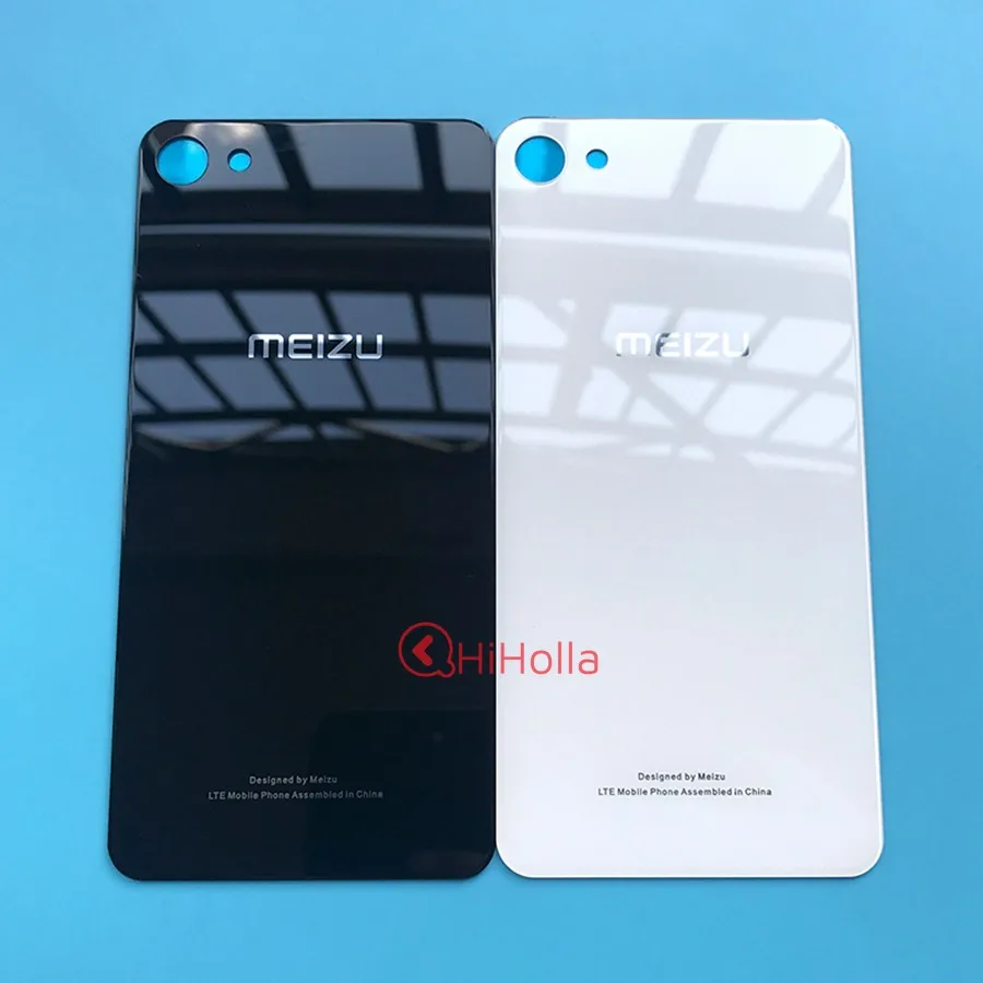 Заднее стекло для MEIZU U10 U20 крышка батареи задняя дверь корпус чехол для Meizu U20 Задняя стеклянная крышка черный/белый/золотой/розовый