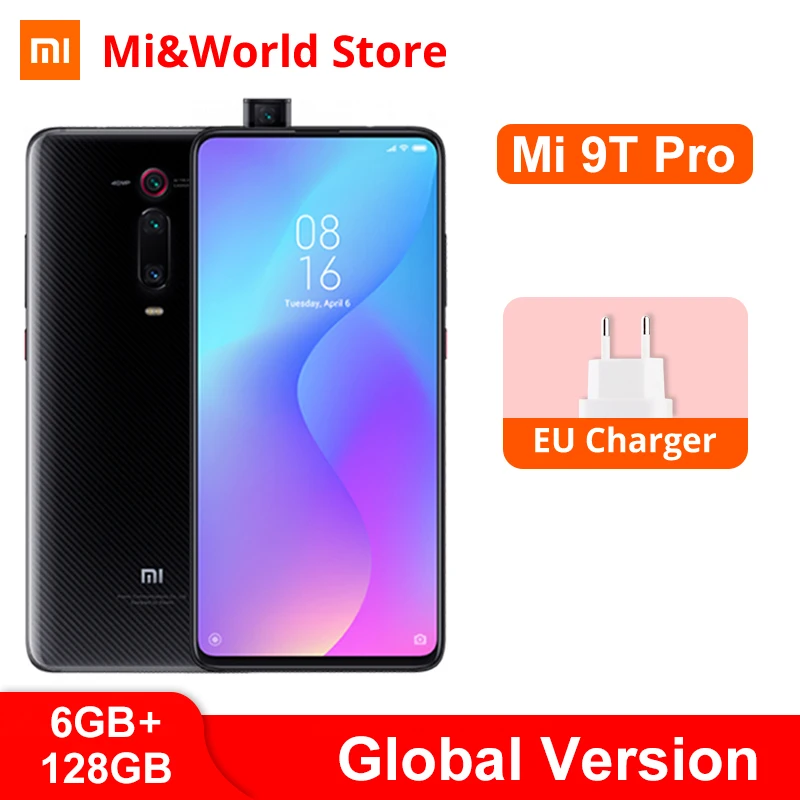Xiaomi Mi 9T Pro (Redmi K20 Pro) 6 ГБ 128 Snapdragon 855 48 Мп + 20 МП AI Camera 4000 мАч аккумулятор 39 &quot экран NFC| |