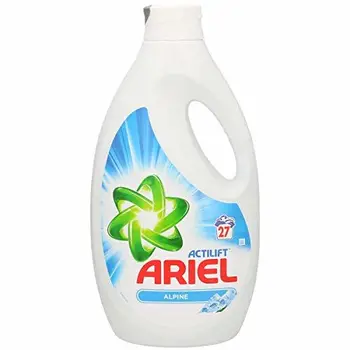 

ARIEL Actilift alpes detergente máquina líquido botella 27 lv