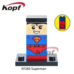 Распродажа Супергерои Робин Бэтмен Человек-паук Железный человек Капитан Америка Дэдпул строительные блоки Детские Подарочные игрушки KF260