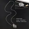 Clear Water Drop Mix Shape Perfume Bottle Necklaces Essential oil Keep Openable Make Wish Pendant Blood Vial Necklace For Women 2