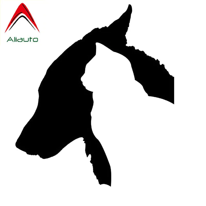 Aliauto Dog Cat Silhouette Car Stickers Waterproof Vinyl Reflective Decal Motorcycles Decoration Black/Silver 17cm*15cm | Автомобили и