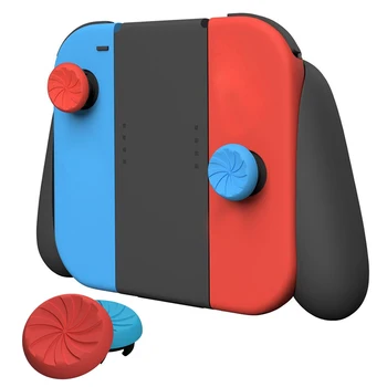 

2Pcs Turbo Thumb Grips Caps for Nintendo Switch Joy-Con Performance Thumbsticks 2pcs High-Rise Concave Covers