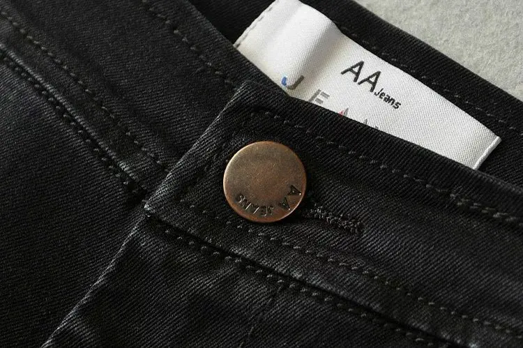 Джинсы aajeans в европейском и американском стиле, обтягивающие, эластичные, с высокой талией, женские ковбойские леггинсы, женские