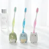 Mini Cute Toothbrush Holder Ceramics Multi-Function Storage Stand Makeup Pen Holder For Home Bathroom Decoration ► Photo 2/6