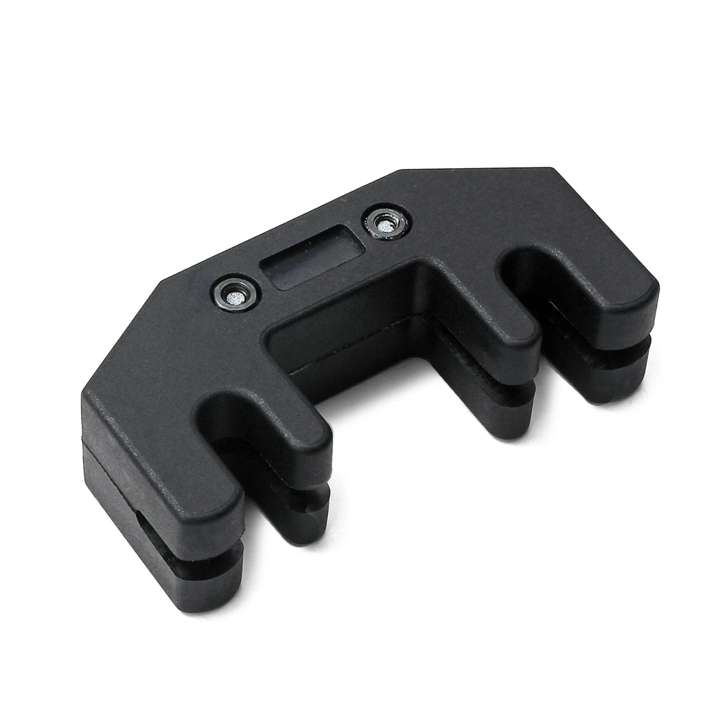 Rubber Coated Heavy Metal Practice Mute Silencer for Cello & Viola Black