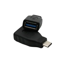 10 шт. USB 3,0 A гнездовой разъем для USB 3,1 Тип C штекер синхронизация источник питания данных адаптер конвертер прямой черный