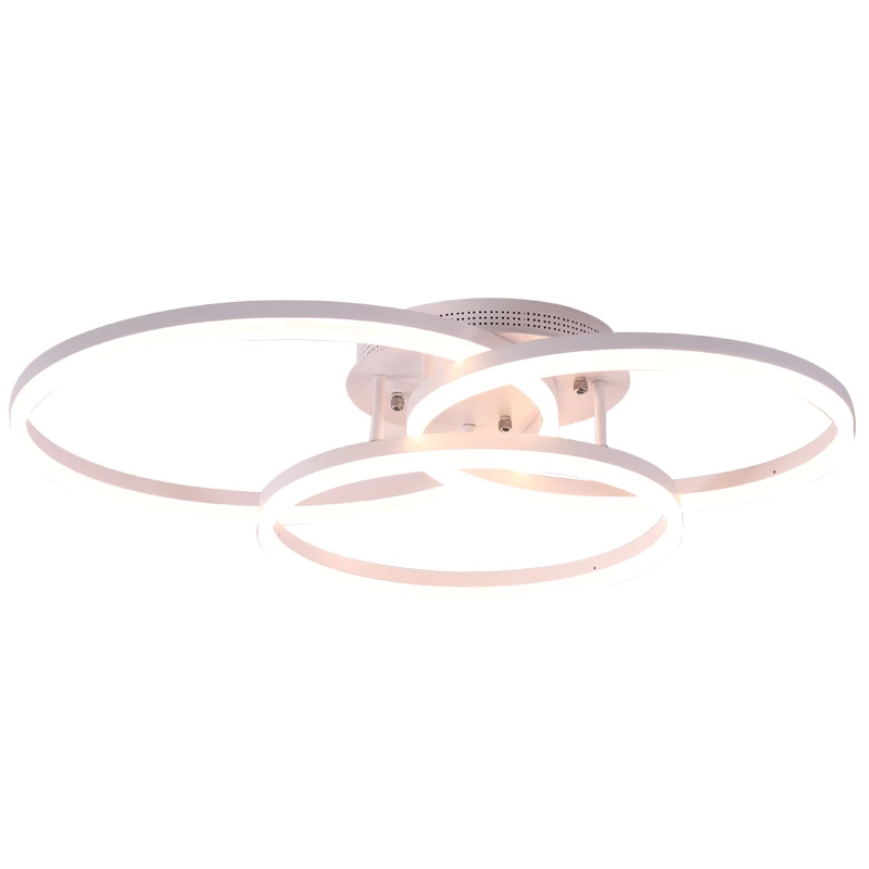 Современный простой потолочный светильник в скандинавском стиле с алюминиевой