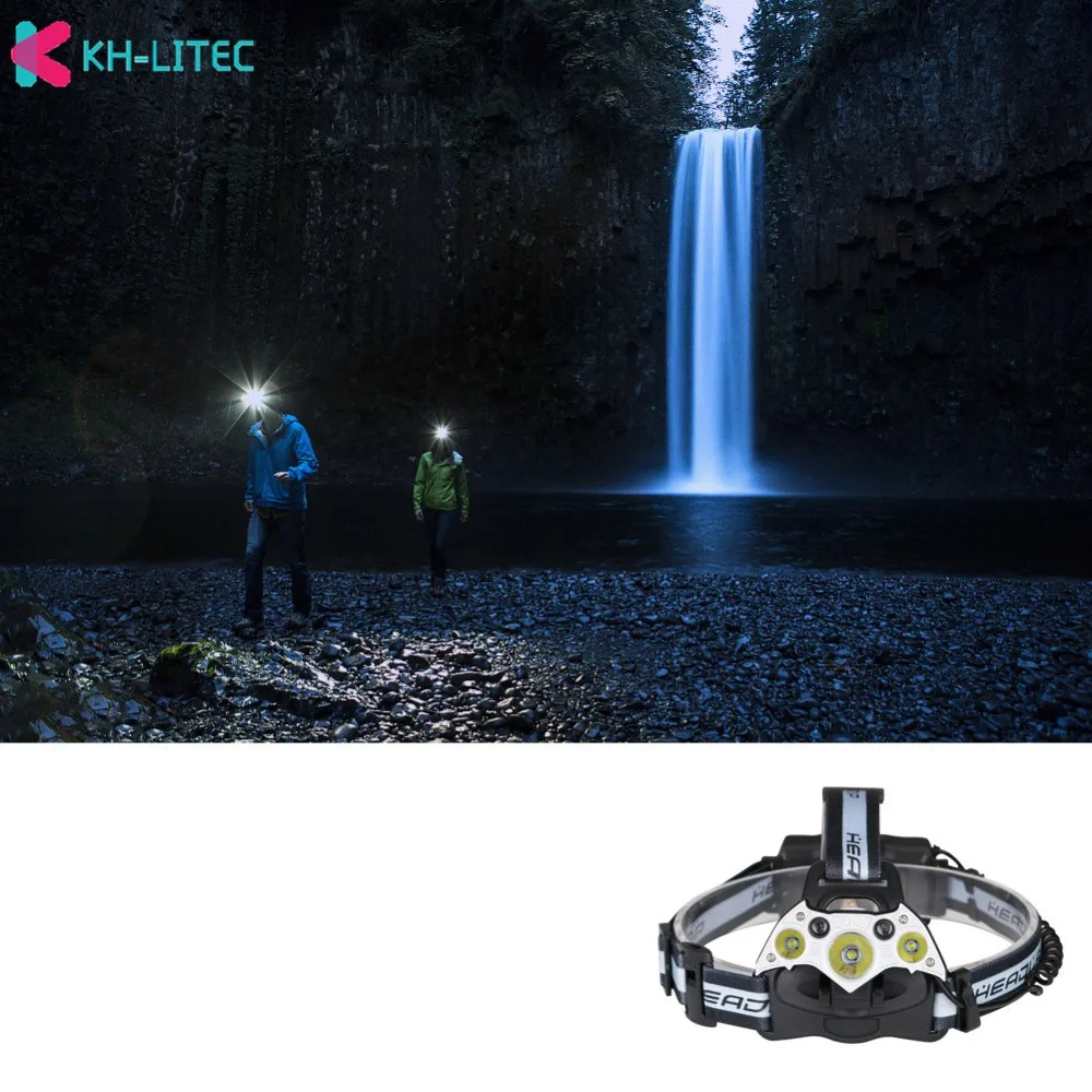 LED-Headlamp-Fishing-Headlight-3T6+2XPE-5-Modes-Waterproof-Super-bright-camping-light- Hunting-Head-Torch-Powerer-by-2x18650-batteries（4）