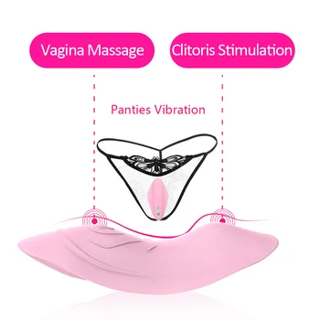 IKOKY Portable Panty Vibrator Invisible Vibrating Egg Sex Toys Vibrator for Women Clitoral Stimulator Dildo Remote Control 3