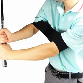 

Elastic Nylon Golf Arm Posture Motion Correction Belt Golf Beginner Training Aids Durable Golf Training Equipment