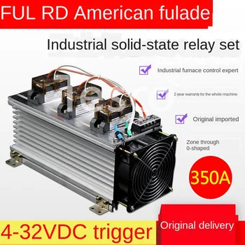 Best H3350ZF Imported Industrial Grade Three-phase AC Solid State Relay Complete Set 350A Warranty 1 Year