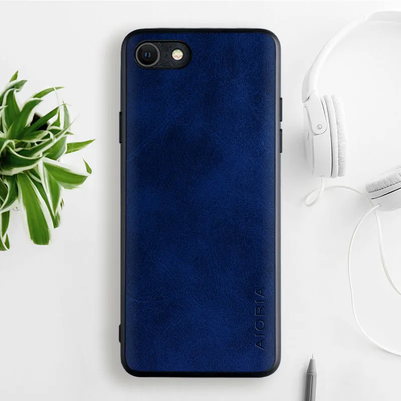 Чехол для iPhone 6 6S 7 8 Plus X XS XR 11 Pro Max SE 2020 кожаный чехол 6s x xs xr pro max|case for iphone|case iphone 5case