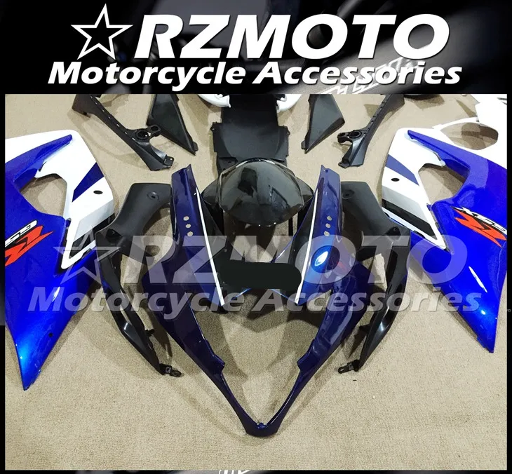 ABS мотоцикл обтекатель комплект для SUZUKI GSXR1000 K5 2005-06 год кузов литья под давлением Магазин № 1055