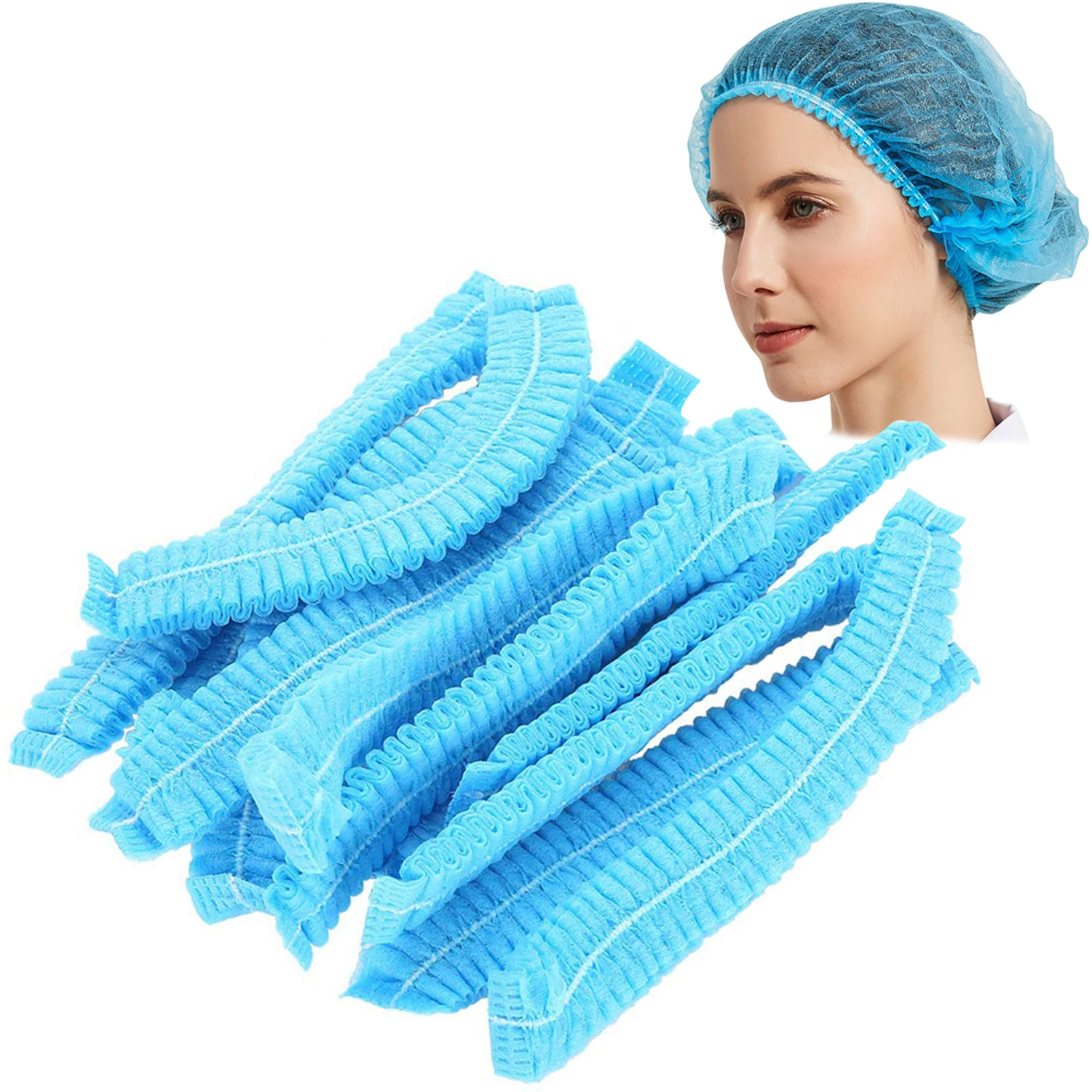 

Одноразовые колпачки для макияжа, нетканые, для наращивания ресниц, бровей, колпачок для татуажа, аксессуары для микроблейдинга, 100 шт., стерильная шапочка