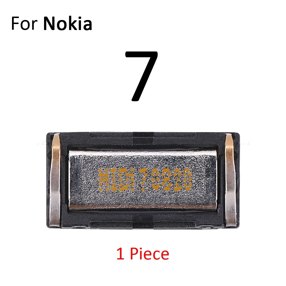 Встроенный наушник Топ ухо Динамик для Nokia 9 PureView 8 Sirocco 8,1 7 7,2 7,1 6 6,2 6,1 плюс