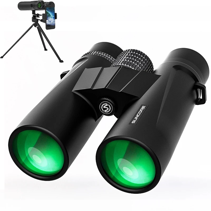 

Military HD 8x42/10x42 Binoculars Professional Hunting Telescope Zoom High Quality Night Vision No Infrared Eyepiece for Outdoor