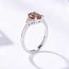 Kuololit Diaspore Zultanite anillo de piedras preciosas para las mujeres sólida plata 925 cambio de Color anillo de compromiso de boda de joyería ► Foto 2/6