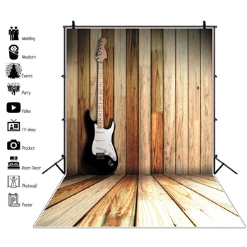 

Yeele Photophone Wooden Board Floor Grunge Wood Guitar Photography Backgrounds Baby Portrait Photographic Backdrops Photo Studio