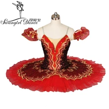 Горячая Распродажа, блинная балетная пачка «Щелкунчик», красное Лебединое озеро, для выступлений, для девочек, профессиональная балетная пачка, костюмы bt8941