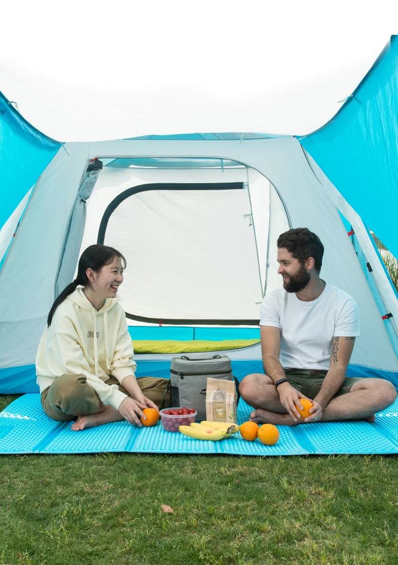Naturehike открытый складной подстилка для кемпинга Двойные люди утолщаются влагостойкий коврик палатка пена коврик Портативный Ланч-брейк кемпинг