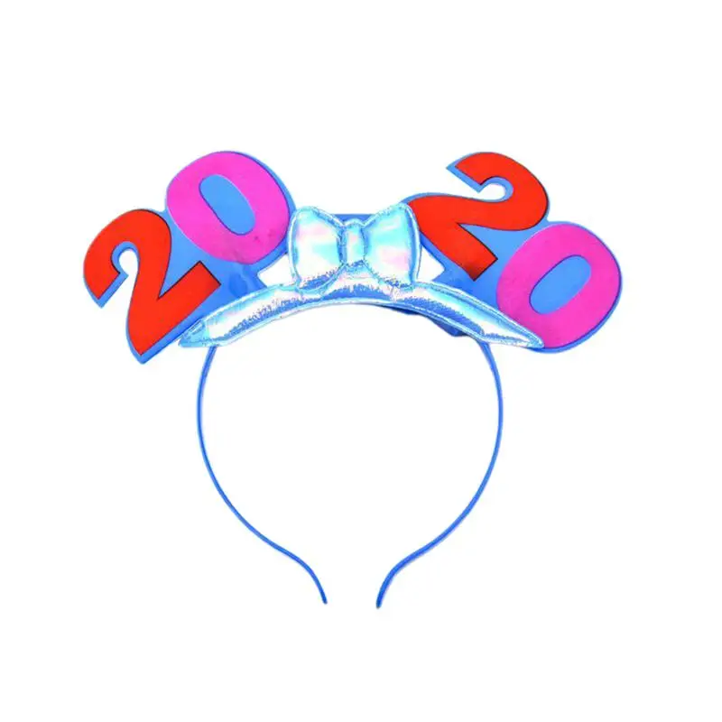 1pcs random color Год Рождество вспышка головной убор светодиодный светильник головной убор мигающий для волос повязки для новорожденных вечерние принадлежности случайный цвет A2 - Цвет: 1pcs random color