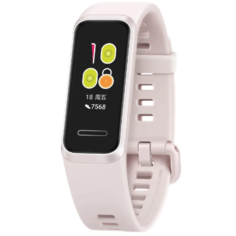 Band 4 Pink Смарт-браслет huawei Band 4, измеритель уровня кислорода в крови, Смарт-часы, монитор сердечного ритма, новые часы с usb-разъемом, зарядка - Цвет: Band 4 Pink