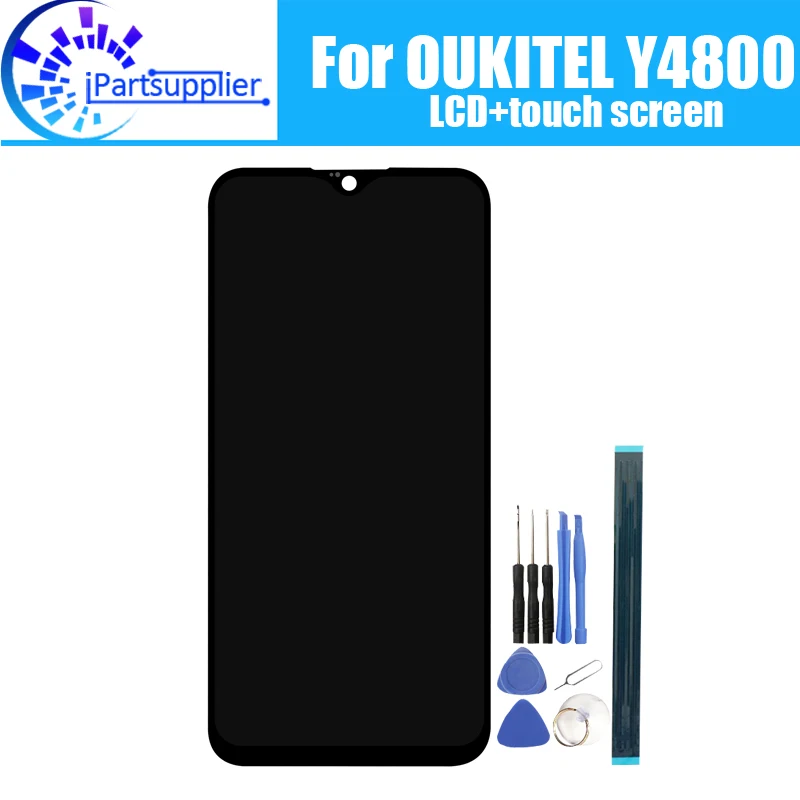 6,3 дюймов OUKITEL Y4800 ЖК-дисплей+ сенсорный экран протестированный ЖК-дигитайзер стеклянная панель Замена для OUKITEL Y4800